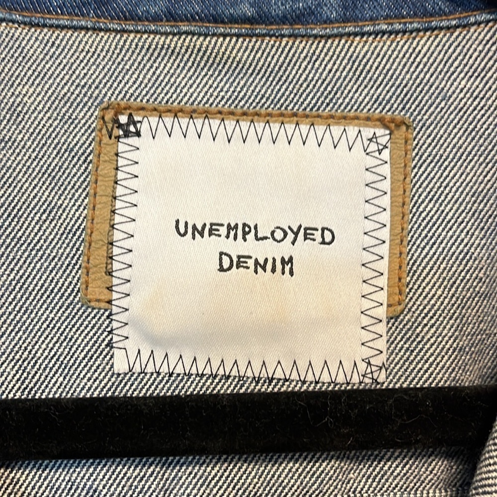 Unemployed Denim Jean Jacket - Picture 5 of 5